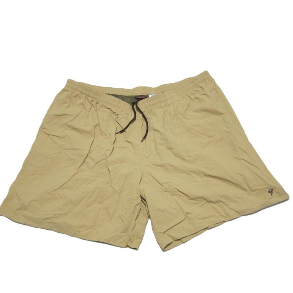 DUCK CAMP Scout Shorts Men's 3XL 7” Tan Brown UPF 40+ Swim Liner